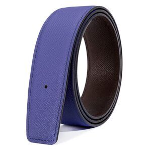 Replacement Belt Cowhide Genuine Leather Reversible Belt Strap For 6131